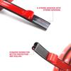 Double Layer Self-Adhesive Car Door Rubber Seal Strip - 5 Holes Sealing Stickers, Noise Ulation Weatherstrip, Edge Protector, Auto Interior