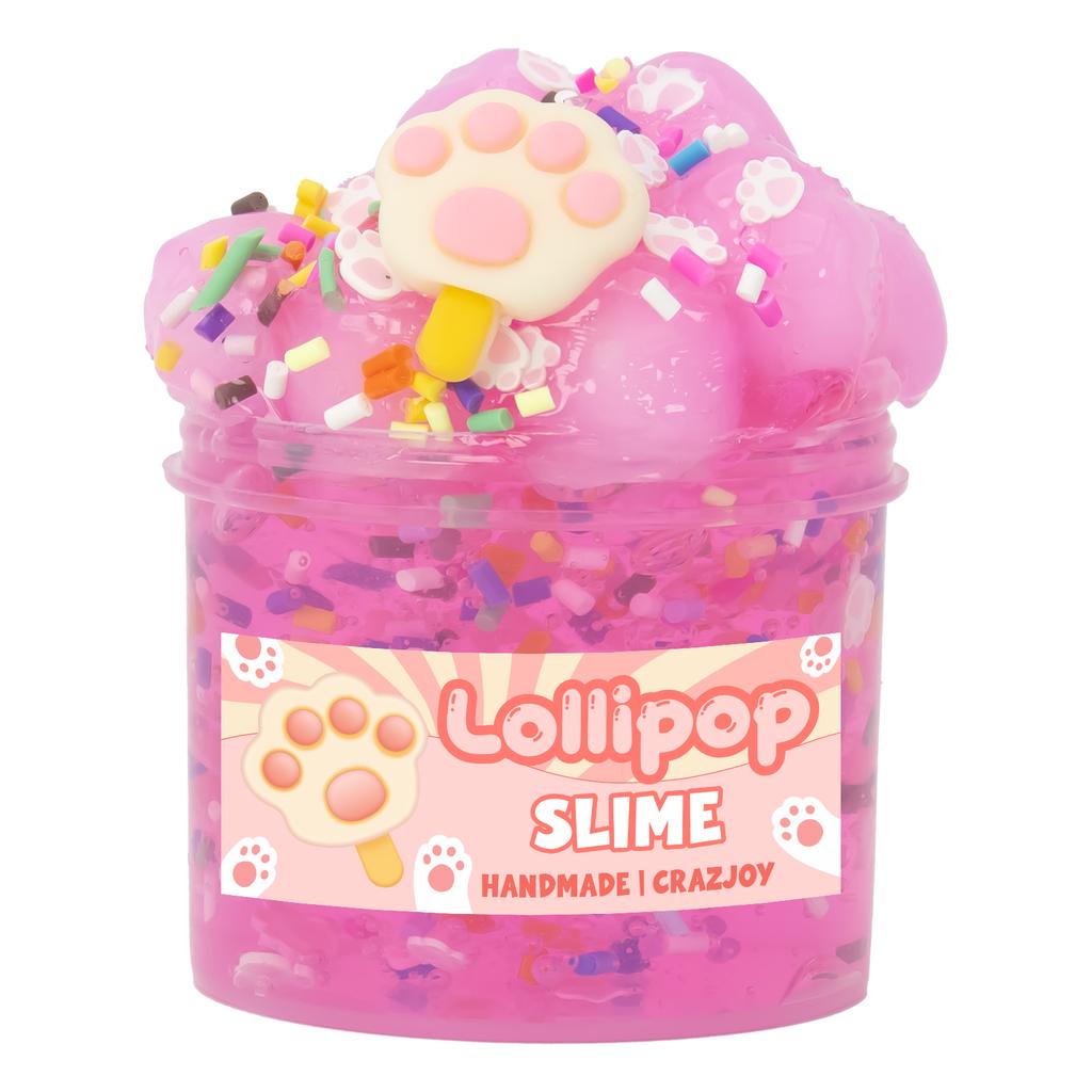 Festive Jelly Cube Crunchy Crystal Slime Kit, Soft Non-Sticky Stretchy Sludge, Ideal for Holiday Party & Festival Gifts