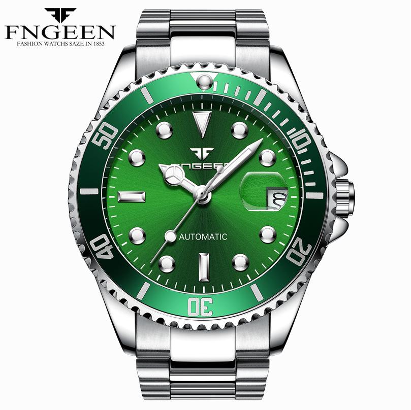 Customized High-quality Luxury Exquisite Business Automatic Mechanical Watches Fashion Waterproof Casual Men s Watches.