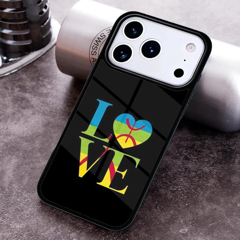 Amazigh Berber Flag Phone Case For iPhone 17 16 15 14 13 12 11 Pro Max Plus 17Air Soft Silicone Cover