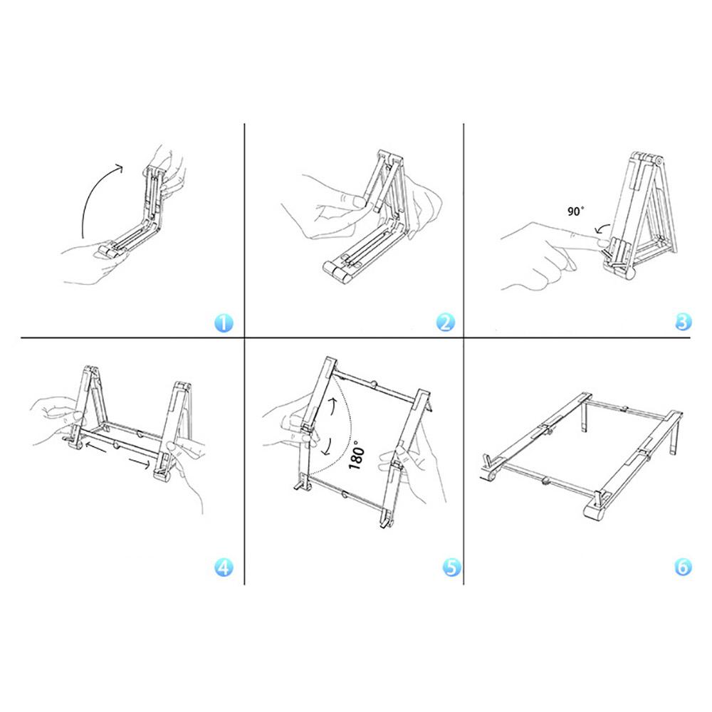 Portable Stand 3-in-1 Multi-Functional Holder For 4.5-17.1"Laptop/Pad/Cell Phone