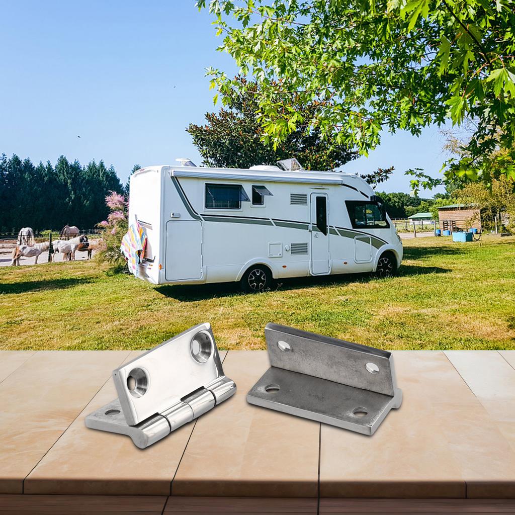 Marine Use 1.5 X 1.5 Marine Butt Hinges Easy Installation Boat Hinges Boat Hatch Hinges Solid Metal Construction