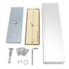 Electric Magnetic Lock 500KG 1200LBS Holding Force Electromagnet Lock 12V Fail Safe NC Mode Single