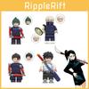 Wm6140 Cartoon Series Jujutsu Kaisen Zenin Maki Inumaki Children's Puzzle Building Blocks Packaging)