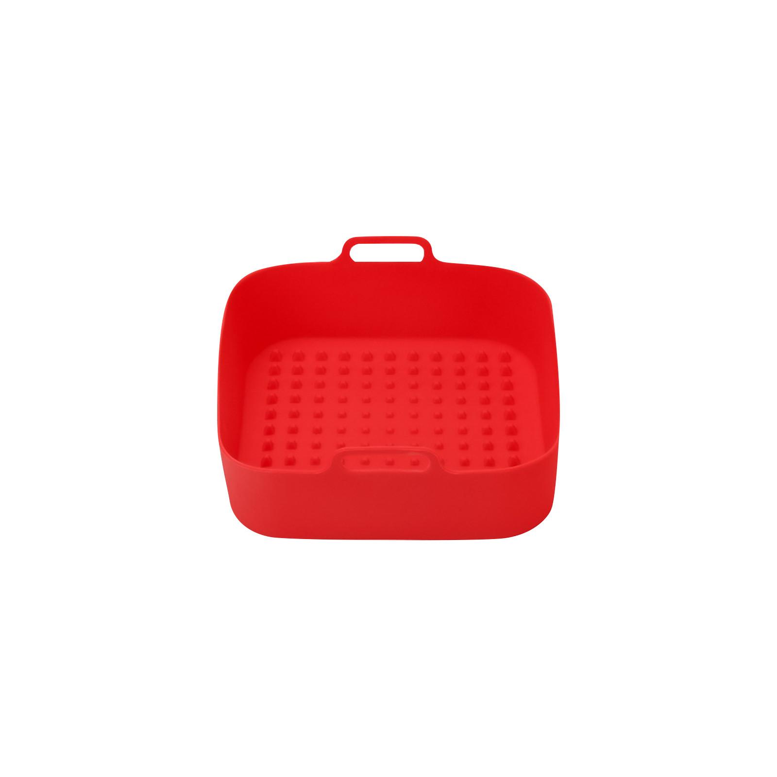 

Силиконовый противень для фритюрницы, круглый, многоразовый, с антипригарным покрытием, термостойкая силиконовая подставка под кастрюлю One Size