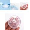 Wide Mouth Baby Bottle Nipple Food Grade Silicone Medium Clear