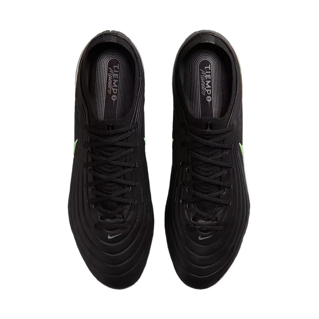 Nike Tiempo Maestro Elite FG Black Illusion Green Unisex Cleats HQ3157-001