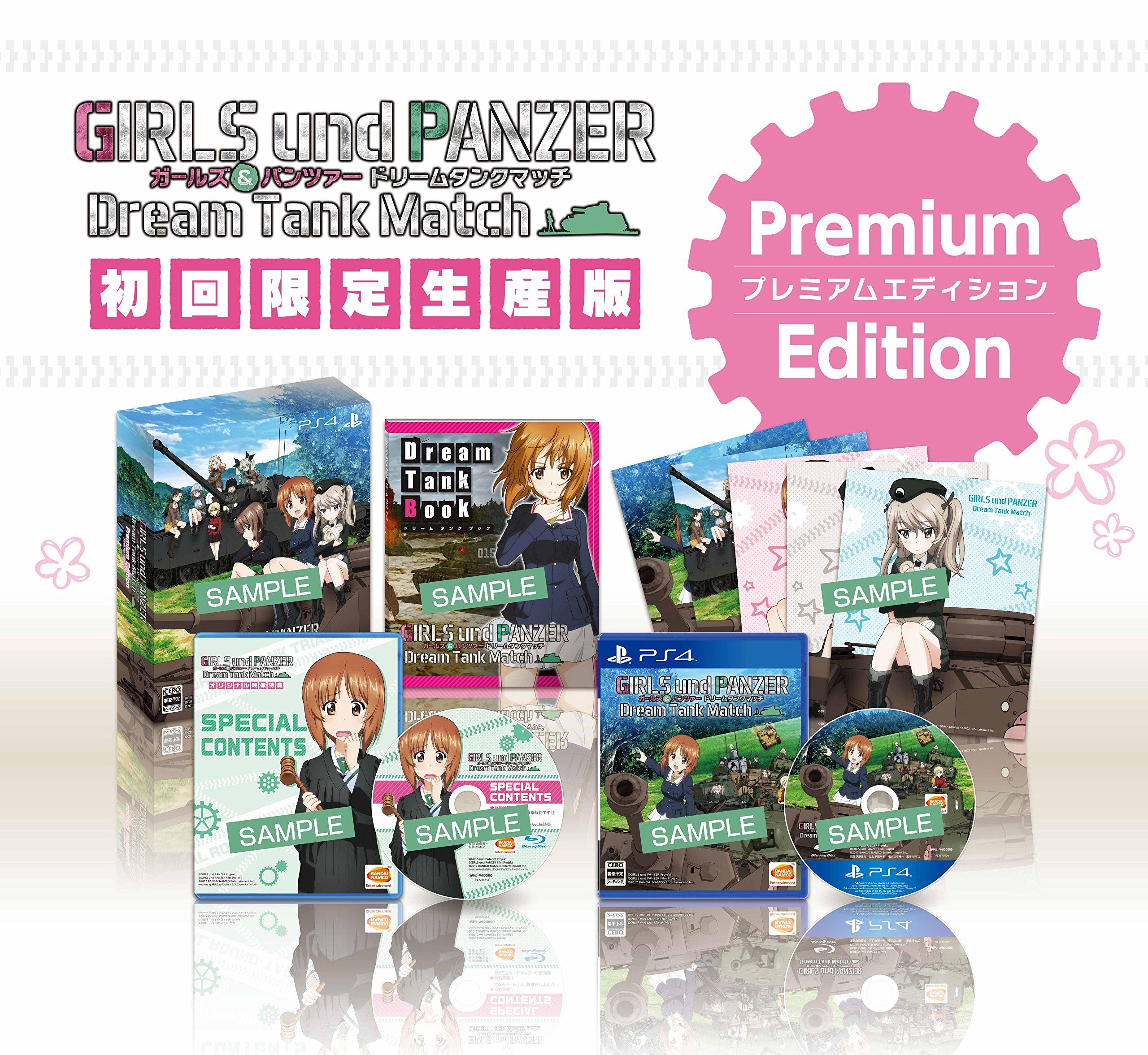 

[PS4] Girls & Panzer Dream Tank Match First Limited Edition [Early Purchase Bonus] Product code to get Oarai Girls School costume version of 7 rival