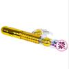 Women's Rechargeable Telescopic Rotating Bead Vibrator - Attracts Bees, Butterflies, and Provides Soothing Massage for Erotic Pleasure.