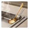 Stainless Steel Serving Spoon Professional Mirror Polished Kitchen Utensil for Caterers, Family