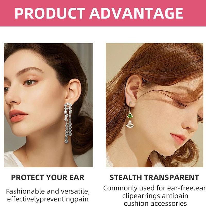 10-500 Patches Nude/Transparent Earlobe Support Stickers For Prevent Stretched Or Torn Protective Relieve Strain Daily Wear