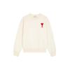 AMIPARIS Felpe Uomo Ecru Girocollo Peso Medio H20HJ034747-150