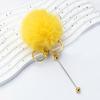 12Pcs Beadable Keychain Charm for Projects and Jewelry Craft Supplies in Bright Color for Student and Kids Daily Use