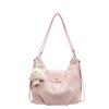 Retro tote bag women's new autumn and winter large-capacity commuting shoulder bag casual versatile double back shoulder bag