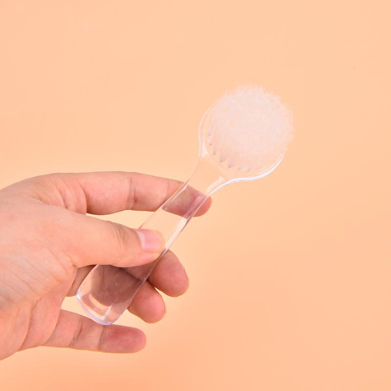 1PC Scrubbing Soft Art Nail Brush Remove Dirt Practical Fingernail Manicure Tools Random Color