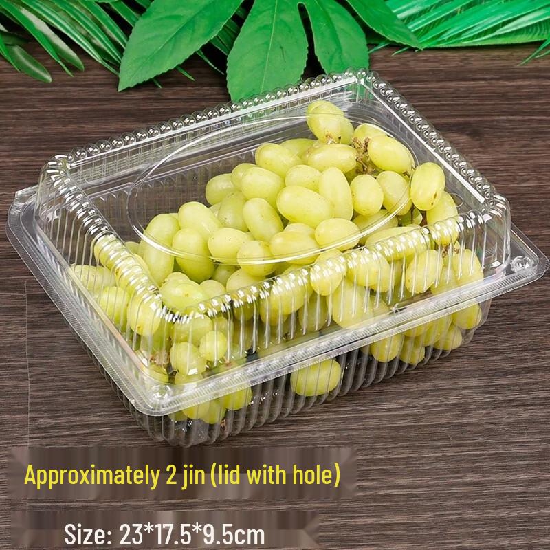 Disposable Transparent Fruit Container Set