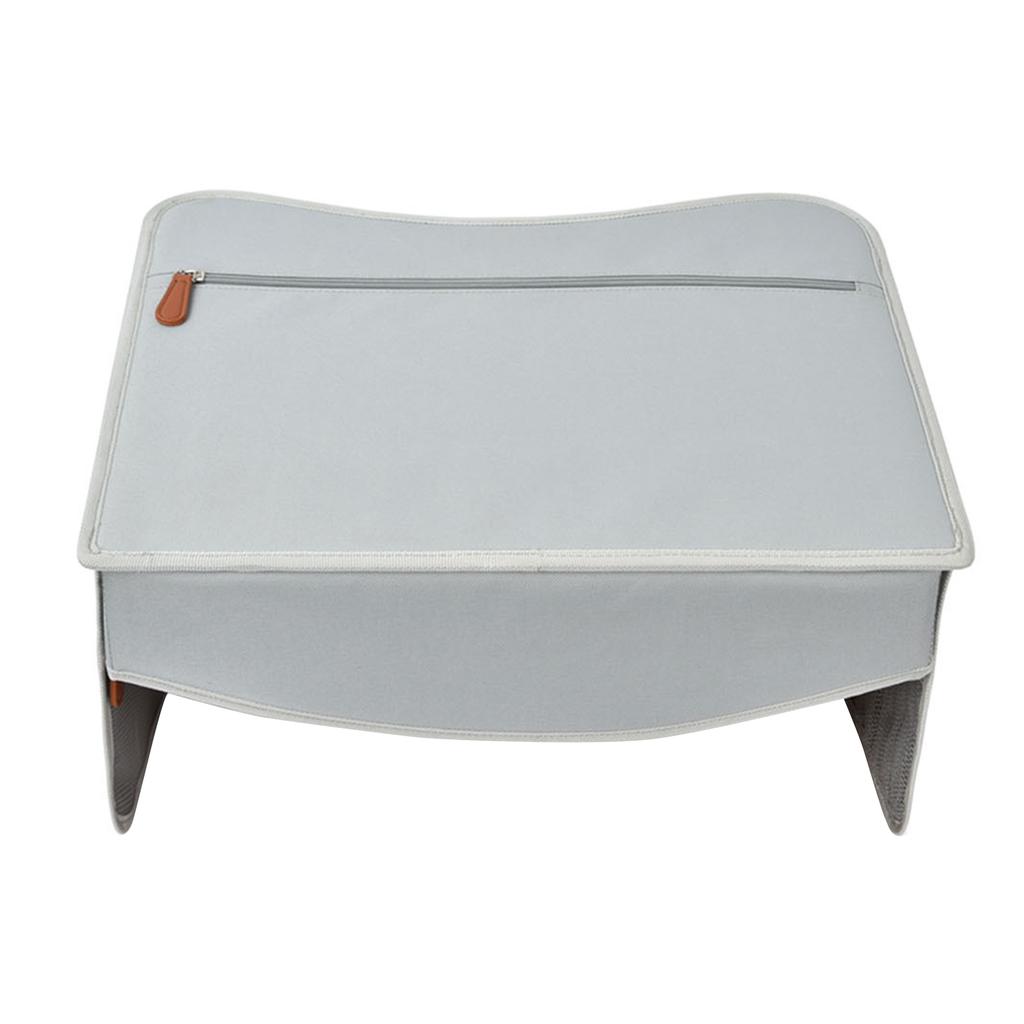 Baby Kids Car Seat Travel Tray Waterproof Safety Seat Play Snack Draw Table Organizer Storage 16.9*14.3*11.8 Inch Portable Table