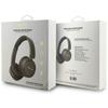 Guess Bluetooth 5.3 Metal Logo Script Brown Over-Ear Headphones