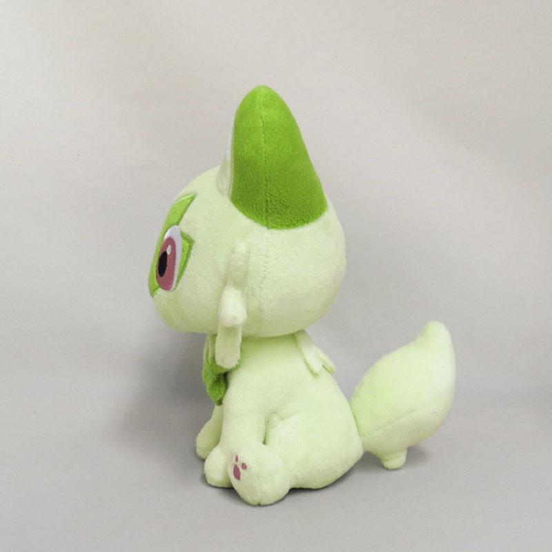 2023 New   SANEI Trading  Sprigatito Plush toys Dolls Anime Soft Stuffed Toy Gifts For Children