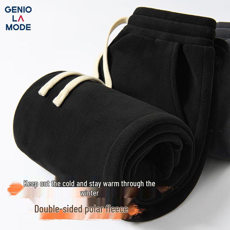 

GENIOLAMODE Men s Heavyweight Fleece Lined Jogger Pants XL