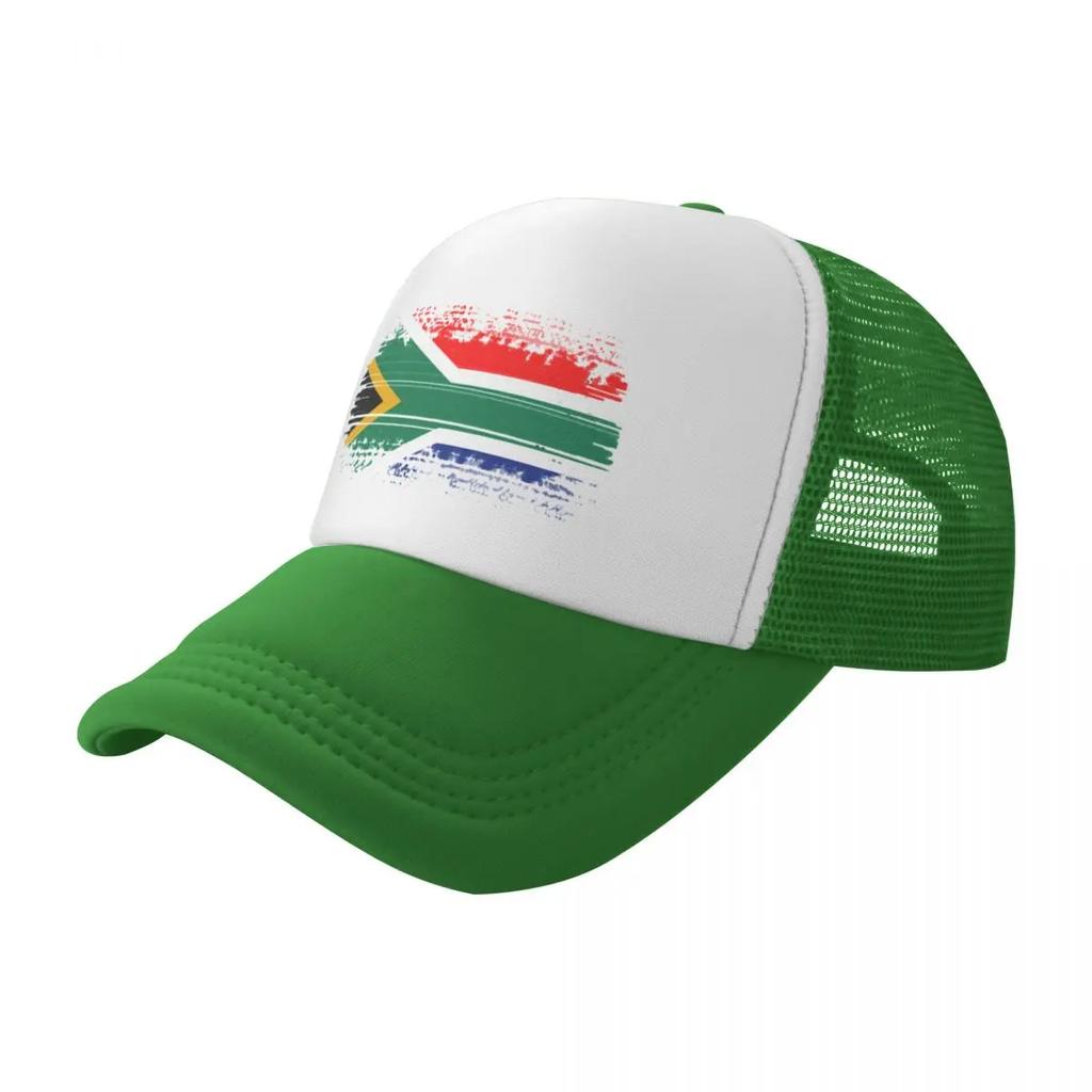 Artistic Flag of South Africa Baseball Cap Golf Hat Genuine Trucker Cap Visor Womens Golf Clothing Mens