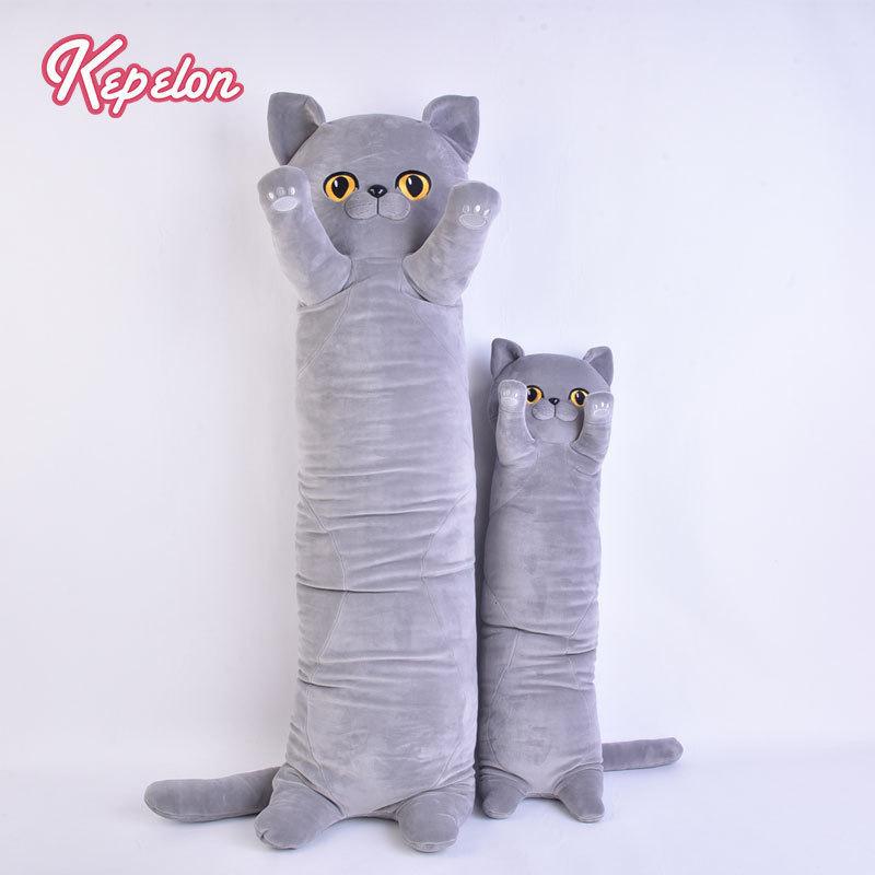 New Long Cat Series Plush Toy Doll Throw Pillow Sleeping Cute Large Cushion