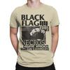 Funny Necros Black Flag T Shirt Men Cotton Short Sleeve  Round Neck Summer Tops
