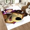 Masha Bear Floor Rug Office Rug Suitable for Playrooms Balcony Decorate Room Dormitory Anti-slip Rug Decorate Offices Spiritual Gift