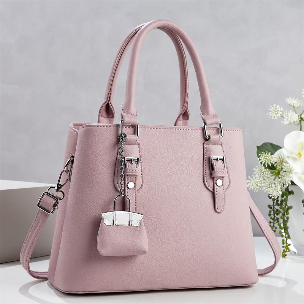 Women's PU Leather Top Handle Satchel Shoulder Tote Bags Casual Purses and Handbags Shopping Shoulder Bags Messenger Tote Bag Crossbody Bag for Women