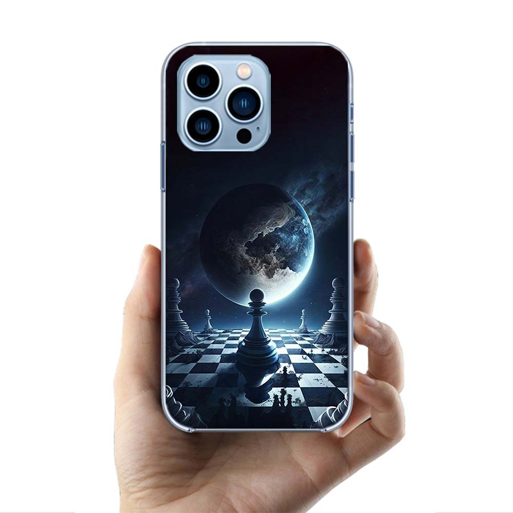 Competitive Chess Game Cases Phone Case For Iphone 17E 16E 17 Air 16 Pro Max 15 Pro 14 Plus 11 13 12 Mini Cover Cases Compatible