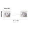 Anti-pinch Hand Safety Lock No Drilling Adjustable Cabinet Lock Unisex Protection Window Digital Password Lock for Home