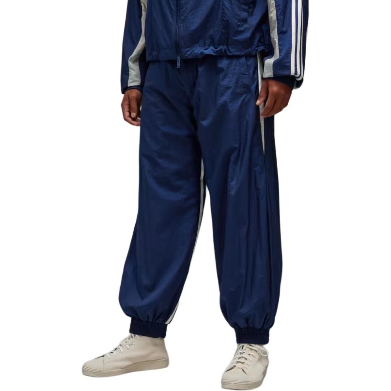 

Y-3 Striped Loose Fit Jogger Knit Sweatpants Men Bottoms Blue JM7789 M