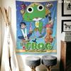 Keroro Wall Tapestry Aesthetic Wall Hanging Printed Fabric Blanket Decorative Tapestries for Bedroom Living Room Home Decor