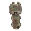 Helmet Battery Pouch for MK2 Kaudura Helmet Battery Pack Storage Bag Accessory with Hook and Loop for Shooting Cycling
