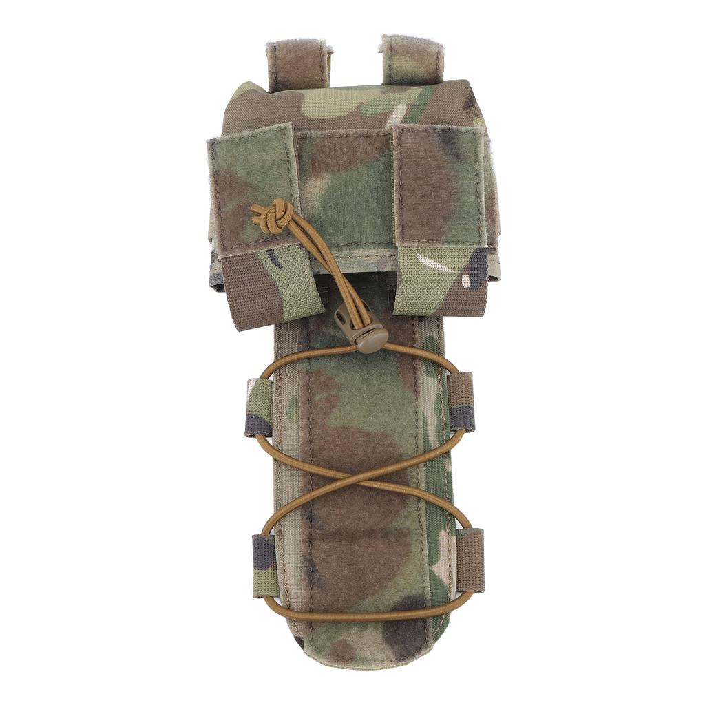 Helmet Battery Pouch for MK2 Kaudura Helmet Battery Pack Storage Bag Accessory with Hook and Loop for Shooting Cycling