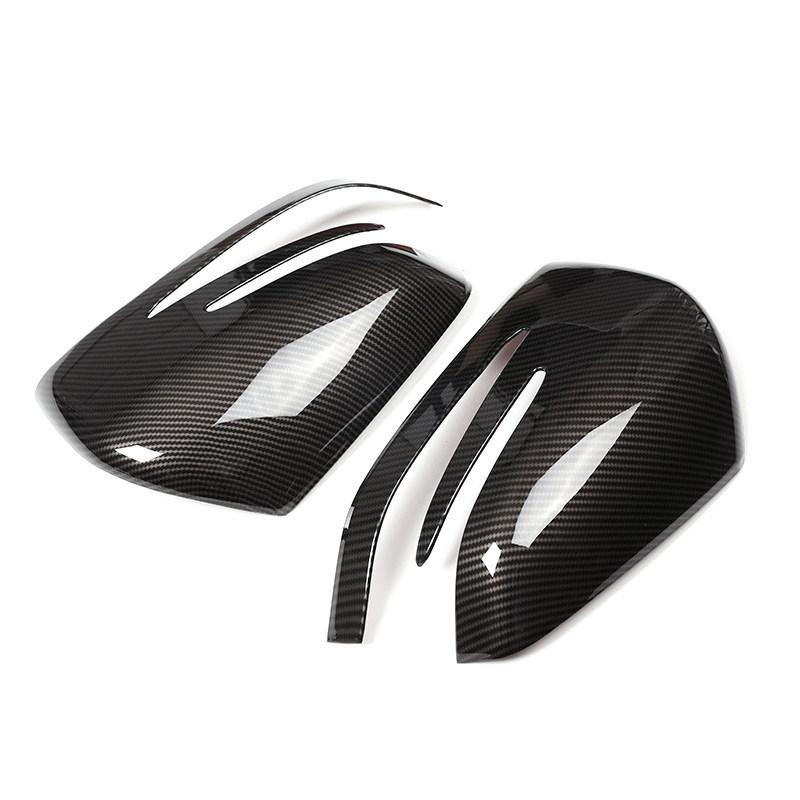 For Mercedes Benz W176 W246 W204 W212 C117 X156 X204 W221 W218 2013-2017 ABS Carbon Texture Car Side Rearview Mirror Cover Trim