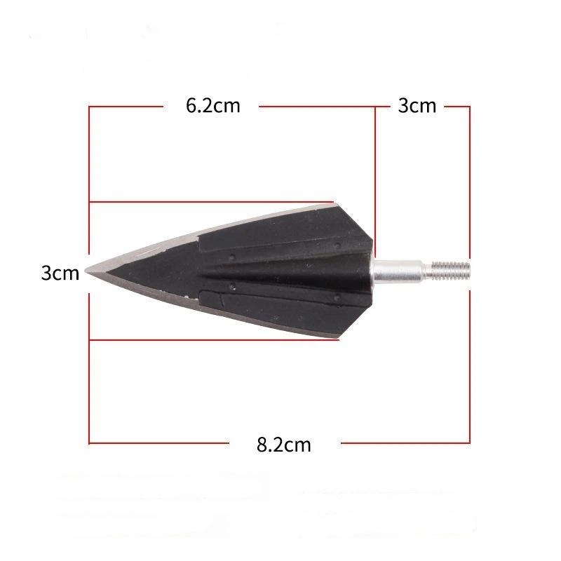 Compound Bow Arrow Tips Stainless Steel Replaceable Head Multi Styles Archery Training And Outdoor Use