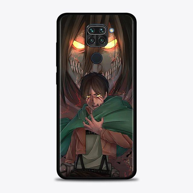 Case For Xiaomi Redmi Note 11 9 8 10 Pro 9s 8t 7 10pro Max Coque For Redmi 11 9 9c 9a 8 8a 7 7a Cover Attack On Titan Anime