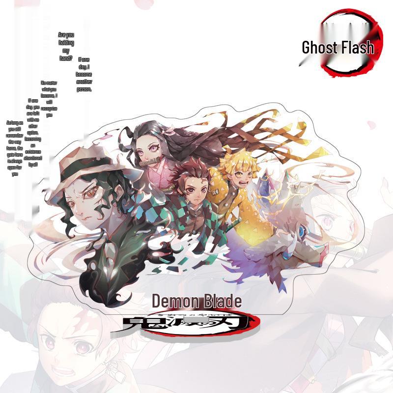 Demon Slayer 40-1 Duży Akrylowy Standee: Kolekcjonerska figurka Tanjiro i Nezuko