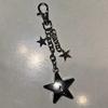 Star Key Ornament Gothic Hanging Ornament Fashion Keychain Charm Alloy Texture Suitable for Bag and Key Decorating