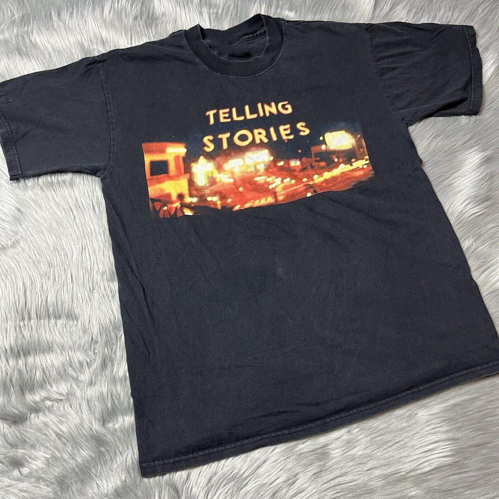 Винтажная футболка в подарок фанату с тура Трейси Чепмен Telling Stories Tour 2000. Полный размер S-5. Унисекс. M