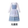 Children's Drama Stage Performance Costume Halloween Costume European Pastoral Farm Costume Flower Shop Girl Dress
