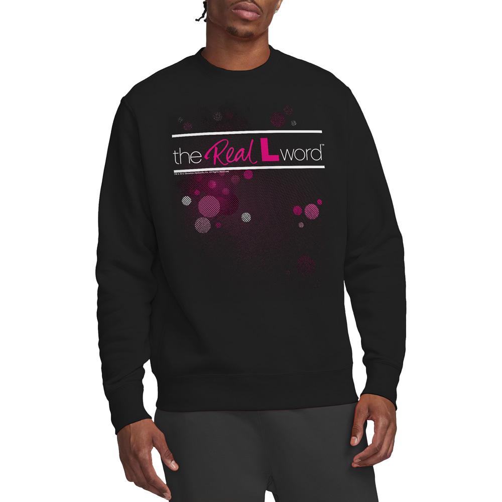 The Real L Word Unisex Adult Flashy Logo Sweatshirt
