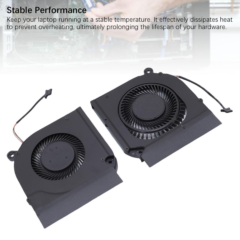 CPU and GPU Cooling Fan Replacement for Acer Nitro 5 2020 N20C1 Series Laptop DC 5V CPU and GPU Fan
