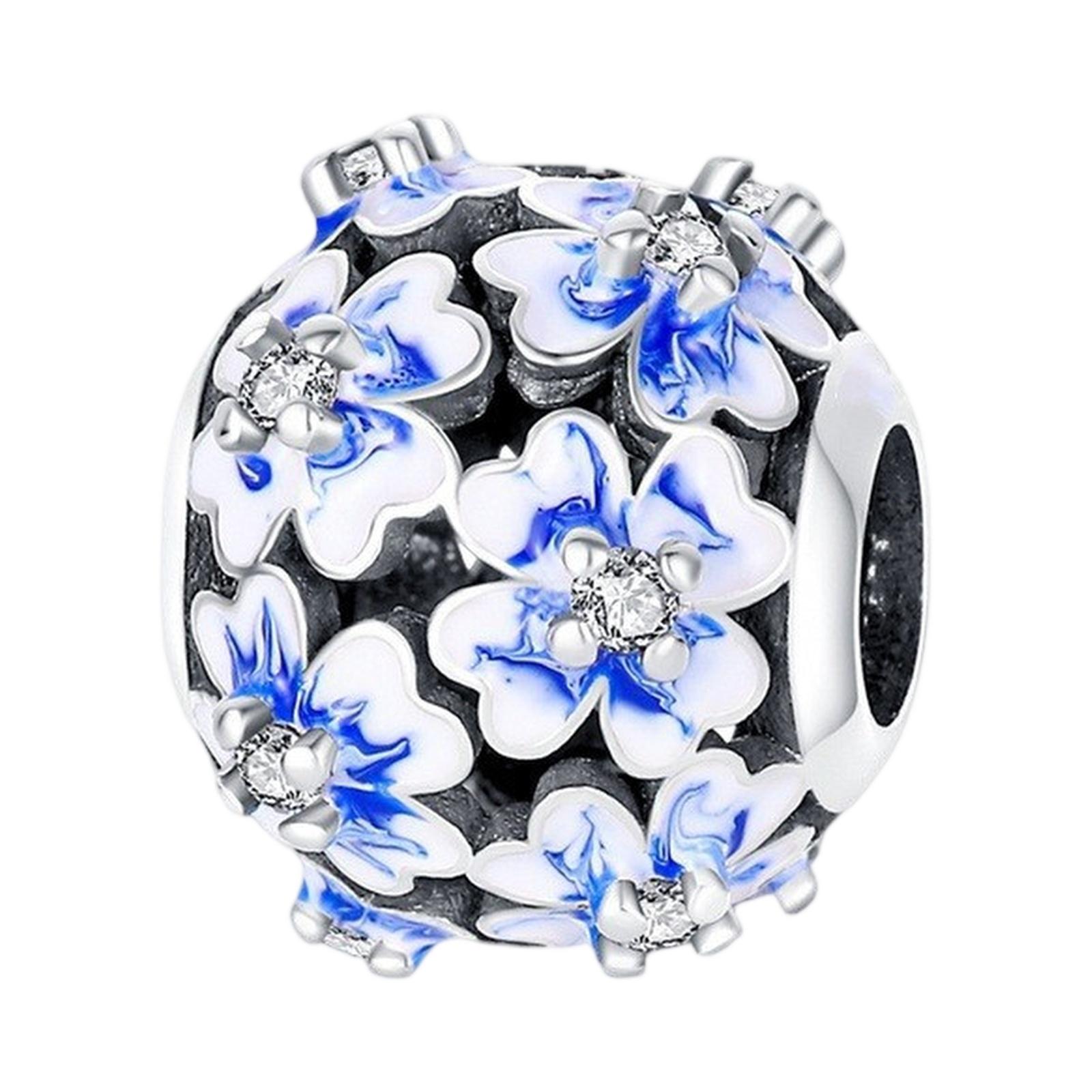 

Браслет Бусины Соответствующие Бусины One Size синий