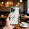 Grüner Punkt Mode Handyhülle Für iPhone 17 Pro Max 16 Pro 15 Plus 14 13 mini 12 11 16E 17 Air Case