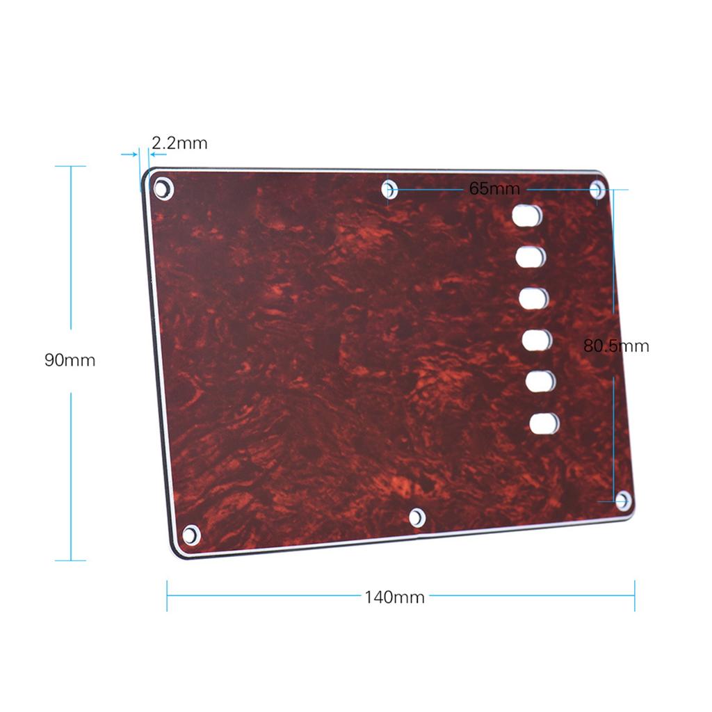 Pickguard Back Plate Tremolo Cavity Cover Vintage Style Backplate for Stratocaster  ST Standard Modern Style Electric