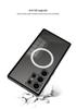 Samsung S25Ultra/S25+/S24+ Single-Sided Snap-Button Metal Phone Case