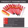 13pcs 8pcs Electrician Repair Tools Kit 1000V Insulated Changeable Screwdrivers Set Magnetic Bits Multi-Tool for Electrical Work