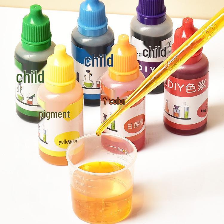 Kids' Science Experiment: Primary Color Tie-Dye Kit with Dropper
